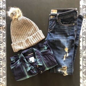 Hollister Destroyed Jeans